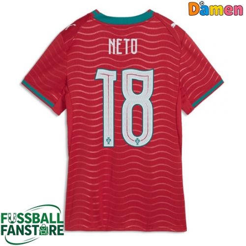 Portugal Pedro Neto #18 Replik Heimtrikot Damen WM 2026 Kurzarm